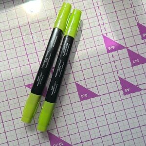 Stampin' Up! Bright Green Dual-Tip Markers Parakeet Party